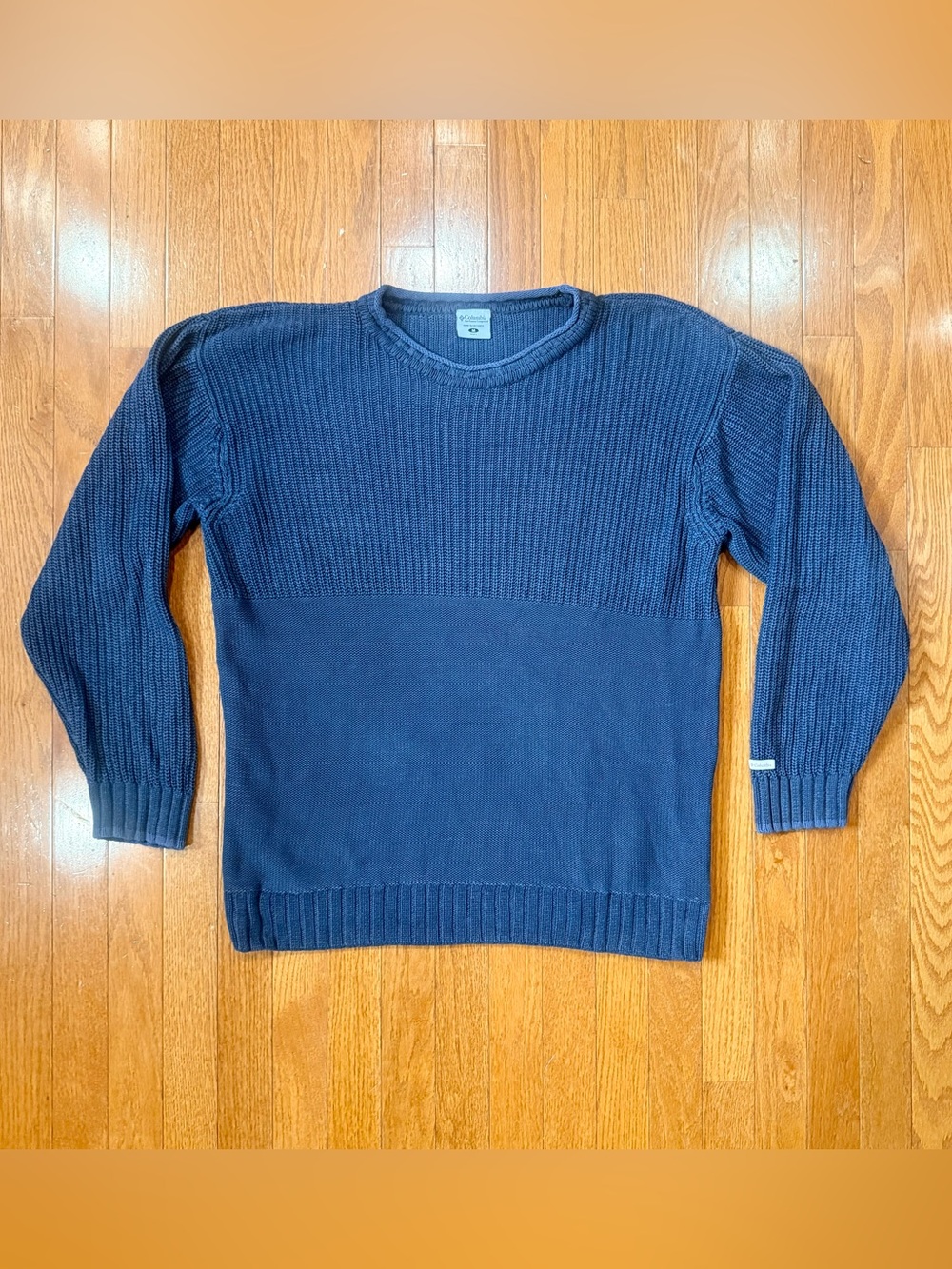 Columbia Sportswear Men’s Medium 100% Cotton Rollneck Crew Sweater Vintage Y2K